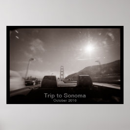 Roadtrip naar Sonoma Poster