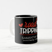 RoadTripping mug black (Devant gauche)