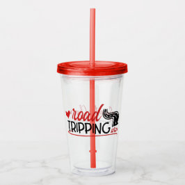 RoadTripping Tumbler Acryl Drinkbeker
