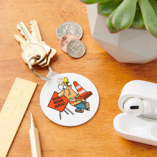 Roadway Worker Sleutelhanger