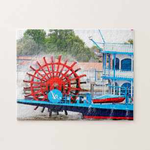 Roaiboot Mississippi. Legpuzzel