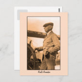 Roald Amundsen foto Briefkaart (Voorkant / Achterkant)