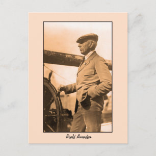 Roald Amundsen foto Briefkaart