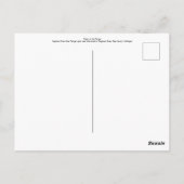 Roam op de Waaier Briefkaart (Achterkant)