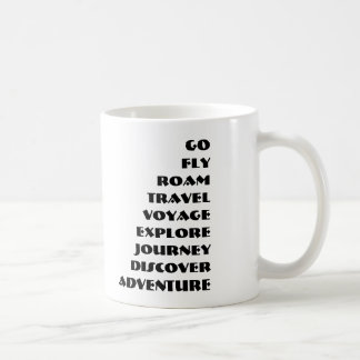 ROAM, REIS, REIZEN, EXPLORE, REIS, ONTDEKKEN KOFFIEMOK