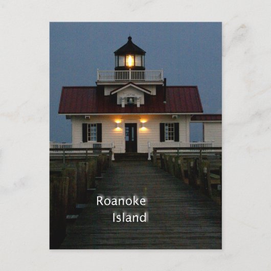 Roanoke Island Briefkaart (Voorkant)