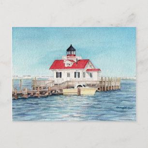 Roanoke Island Lighthouse Briefkaart