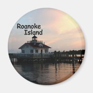 Roanoke Island Lighthouse Magneet