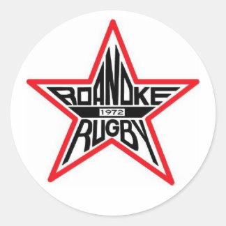 Roanoke Rugby Ronde Sticker