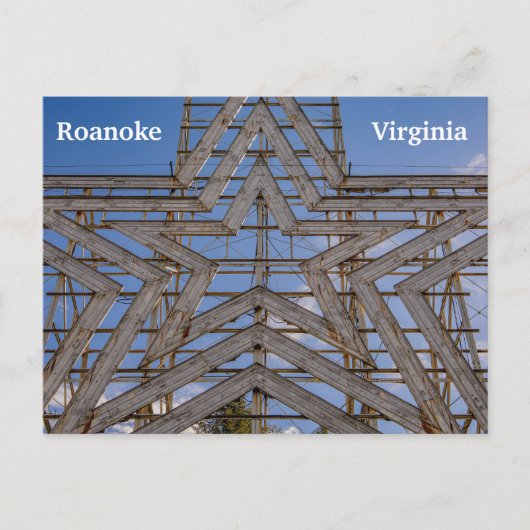 Roanoke Star Briefkaart (Voorkant)