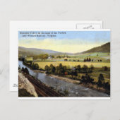 Roanoke Valley, Virginia 1914 Vintage Briefkaart (Voorkant / Achterkant)