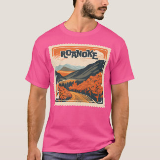 Roanoke Van Mountain Roanoke Van Reizen Wandelvaka T-shirt