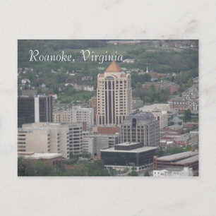 Roanoke, Virginia Briefkaart