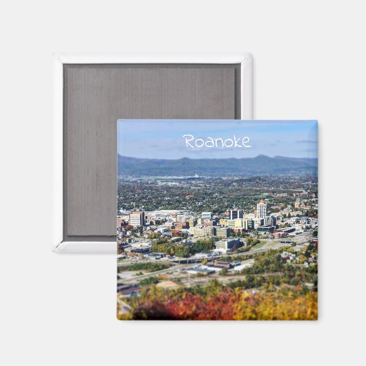Roanoke Virginia Magnet (Recto/Verso)