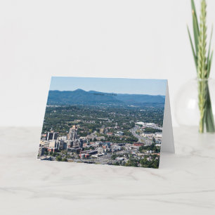 Roanoke, Virginia panorama Kaart