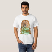 Roar en style avec Lion King imprimé T-shirt (Devant entier)