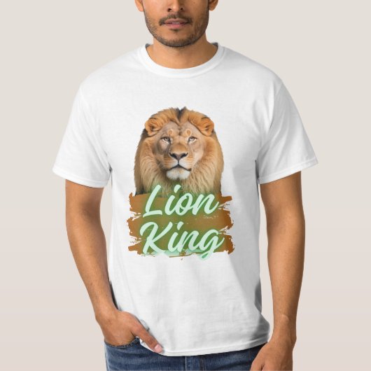 Roar en style avec Lion King imprimé T-shirt (Devant)