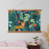Roar & Explore Rainforest Botanical Hangend Wandkleed (Slaapkamer)