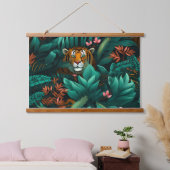 Roar & Explore Rainforest Botanical Hangend Wandkleed (Slaapkamer)