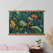 Roar & Explore Rainforest Botanical Hangend Wandkleed (Slaapkamer)
