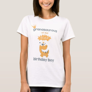 ROAR Gepersonaliseerde Dinosaurus Verjaardag Groot T-shirt