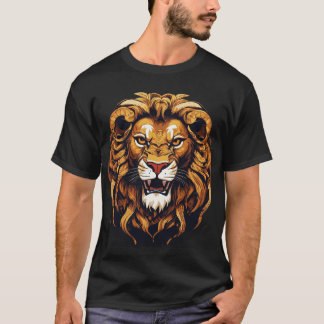Roar of the Wild : T-Shirt majestueux de Lion Roar
