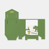 Roar Party Dieren Verjaardag Bedankdoosjes (Uitgevouwen)