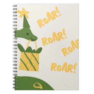 Roar Party Dieren Verjaardag Notitieboek