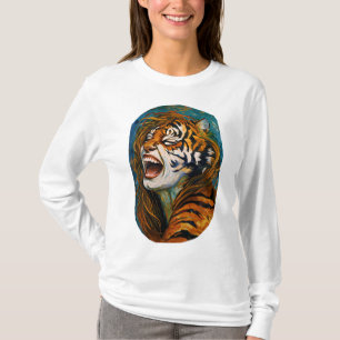 Roar van het Wilde Hart – Kleurrijke Tijgertjes T-shirt