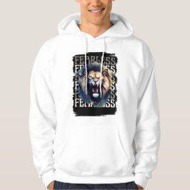 Roar zonder Vrees – Leeuw zonder Angst  Hoodie