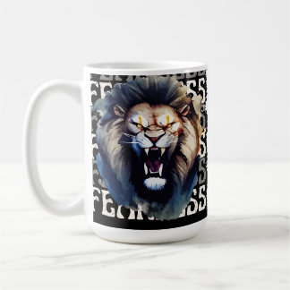 Roar zonder Vrees – Leeuw zonder Angst Koffiemok