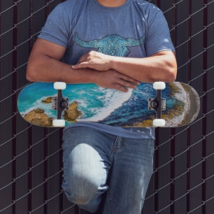 Roaring bay bij schuifpunt skateboard