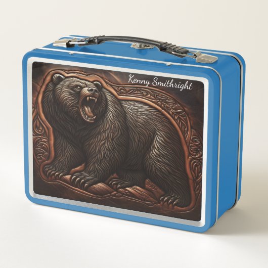 Roaring Beast: Leather Etched Majesty (Achterkant)