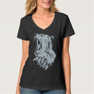 Roaring Beer bruin Beer Grizzly Predator Grizzly B T-shirt