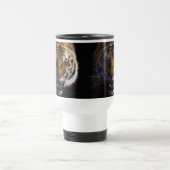 Roaring Bengal Tiger Wildlife Art Travel Mug (Centre)