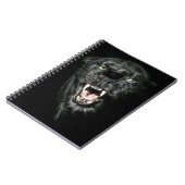 Roaring Black Panther Notitieboek (Linkerzijde)