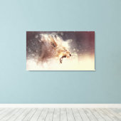 Roaring Creativiteit Canvas Afdruk (Insitu (Houten vloer))
