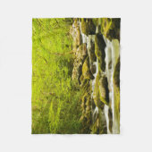 Roaring Fork in de lente Fleece Deken (Voorkant)