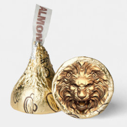 Roaring Gold Lion Head Hershey's Snoep Favors