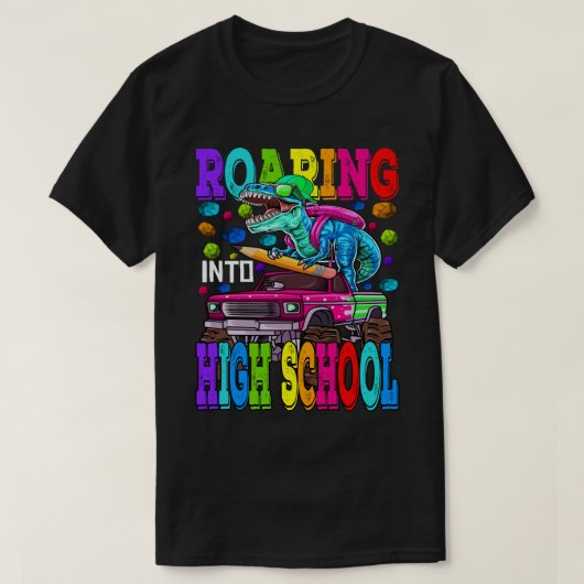 Roaring in de Monster van de middelbare school Tru T-shirt (Design voorkant)