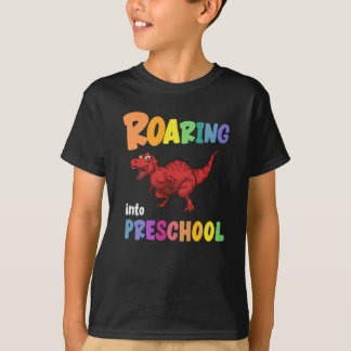 Roaring in de voorschool t-shirt