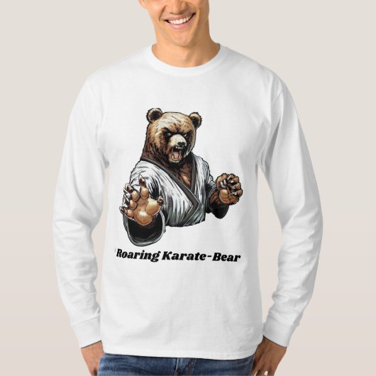 "Roaring Karate-Beer" T-shirt (Voorkant)