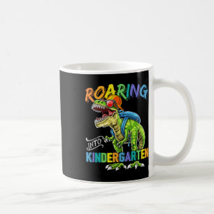Roaring Kindergarten Dinosaur T Rex CK naar School Koffiemok