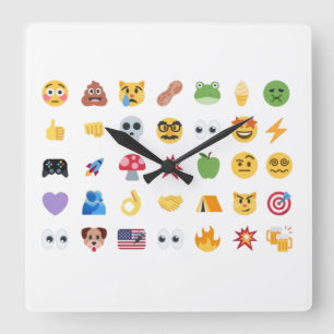 Roaring Kitty 35 Emoji Tijdlijn GME MOASS DFV meme Vierkante Klok
