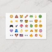Roaring Kitty 35 Emoji Timeline GME MOASS DFV meme Visitekaartje (Achterkant)