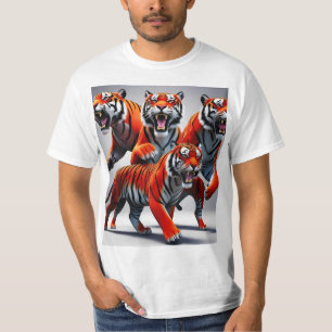 Roaring Leap: Tijgers in beweging T-shirt