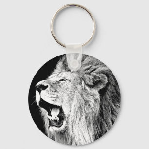 Roaring-leeuw Sleutelhanger