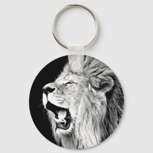 Roaring-leeuw Sleutelhanger