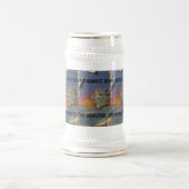 Roaring Lion Papercut Beer Mug (Centre)
