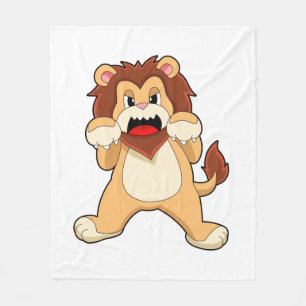 Roaring Lion.PNG Fleece Deken